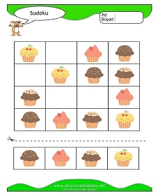 Sudoku Çocuk Bulmacaları